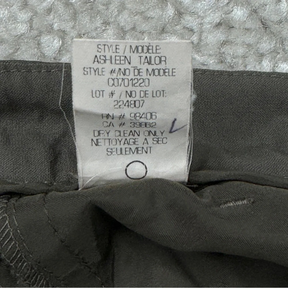 Theory Ashleen Tailor Wool Blend Pants. Gray. Size 4. hemmed to 27” inse… - Picture 6 of 11